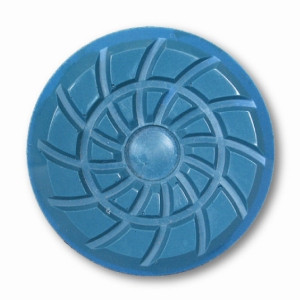 Spiral Polishing Pads with Wide Channels