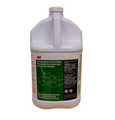 3M All Purpose Floor Finish Stripper, 1 Gallon Bottle, 4 Bottles/Case