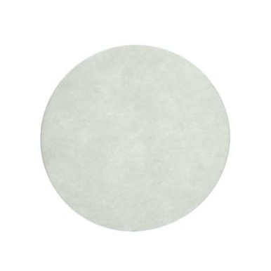 3M Carpet Bonnet Pad, White, 15 in, 5/Case