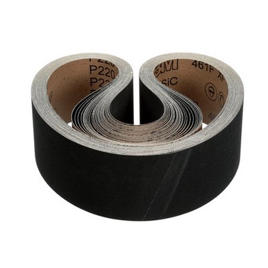 "3M Cloth Belt 461F, P60 XF-weight, 4 in x 132 in, Sine-Lok Precision

Roll Grinding, 25 ea/Case"