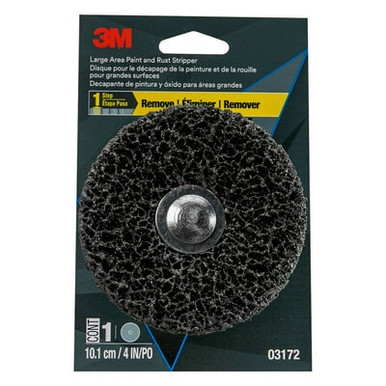 3M Large Area Paint and Rust Stripper, 03172, 4 in, 12 per case