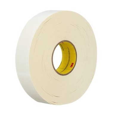 "3M Repulpable Heavy Duty Double Coated Tape R3287, White, 96 mm x 55
m,
5 mil, 8 Roll/Case"