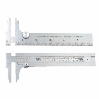 1025 Series Pocket Slide Caliper, 0 to 5 in, Stainless Steel