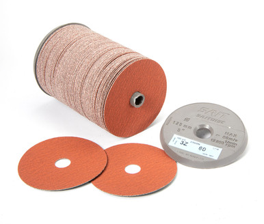 Zirconium Fiber Discs,3Z Zirconium with Grinding Aid High Performance Fiber Disc for Stainless and Aluminum,  Blue Line Premium Packaging 58724