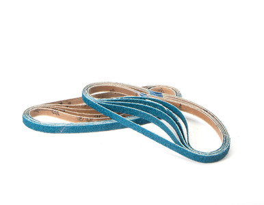 Zirconia Alumina - Closed Coat (Z-H),File Belts Zirconia Alumina - Heavy Duty - Closed Coat (Z-H),  1/2" x 12": Quick Ship Belts (shrink-wrapped) 66415
