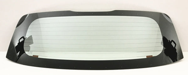 Back Tailgate Window Heated Back Glass Compatible with Mitsubishi Mirage 4 Door Hatchback 2014-2024 Models