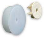 Roller End Cap - Large Holed (48 count)