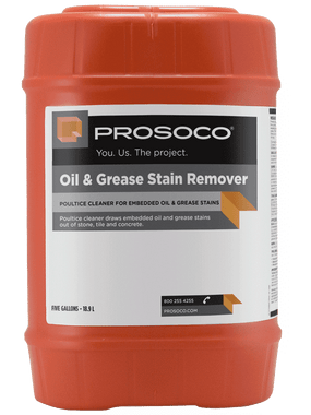 Prosoco Oil & Grease Stain Remover 5gal