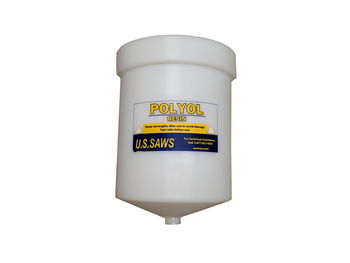 6.5 Gallon Polyethylene Conical Tank with 3/4" NPT Fitting