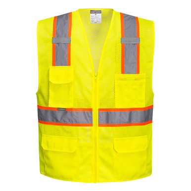 Portwest US374 Orlando Contrast Mesh Vest, Class 2