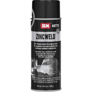 ZINCWELD 40773 Weld-Through Primer, Silver, 541.8 g/L VOC, 16 oz