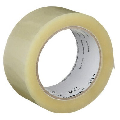 Tartan Box Sealing Tape 302, Clear, 48 mm x 100 m, 36 Rolls/Case