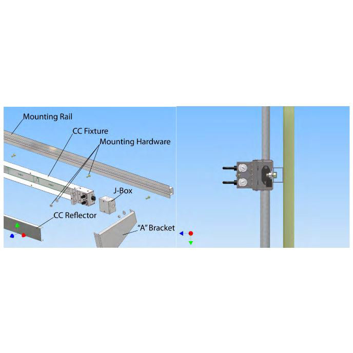 A Bracket Hanger for Cooling Coil Fixtures