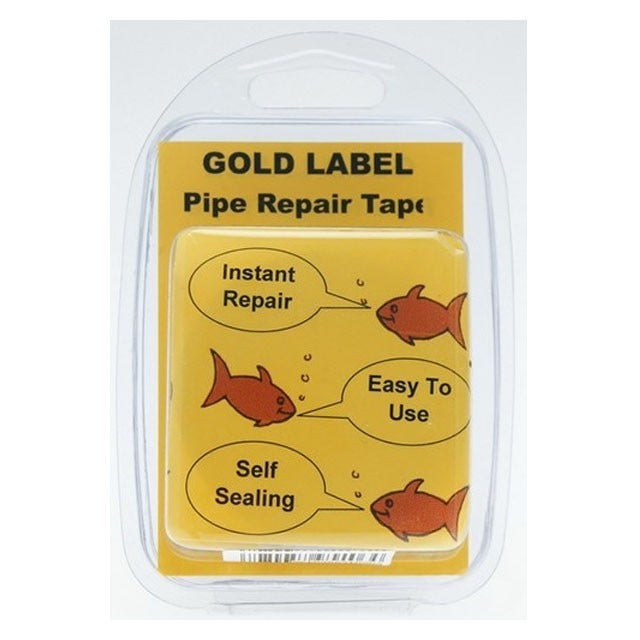 Gold Label Pipe Repair Tape  - Absolute Koi
