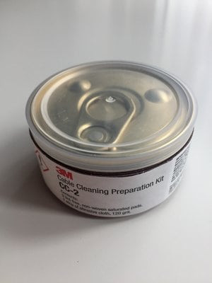 3M Cable Preparation Kit CC-3, Cleaning Pads, 10/Case