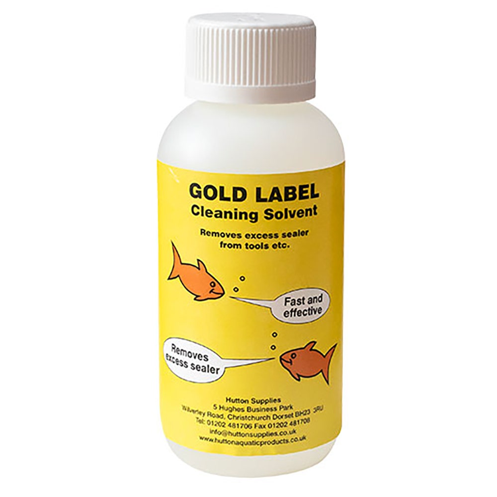Gold Label Cleaning Solvent 125 ml  - Absolute Koi
