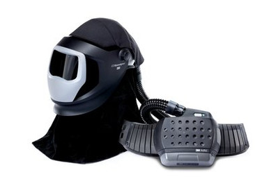 3M Adflo PAPR and Versaflo M-Series Helmet Kit w Speedglas Welding
Shield, 38-1101-00SW, Li Ion Battery, (No ADF) 1 EA/CASE