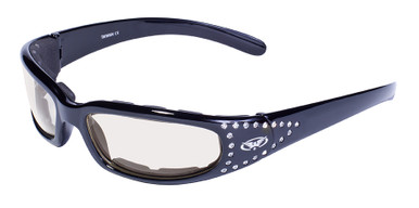 24 Marilyn 3 Women's Foam Padded Motorcycle Sunglasses