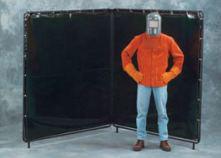 6' x 6' x 6' Two-Panel Welding Screen - UV Exposure Protection