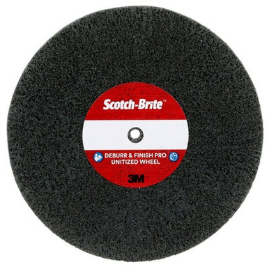 Scotch-Brite Deburr & Finish Pro Unitized Wheel, DP-UW, 2S Fine, 6 in x
1 in x 1 in, 2 ea/Case