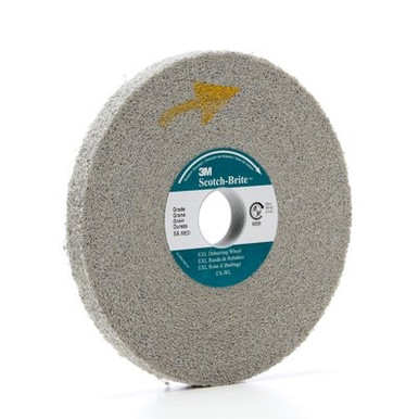 Scotch-Brite EXL Deburring Convolute Wheel, XL-WL, 8S Fine, 4 in x
1-13/16 in x 1 in