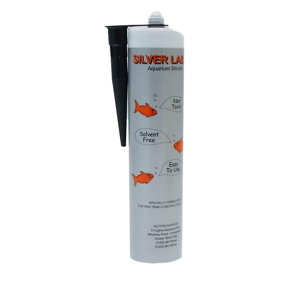 Silver Label Silicone Sealer Clear 310 ml  - Absolute Koi