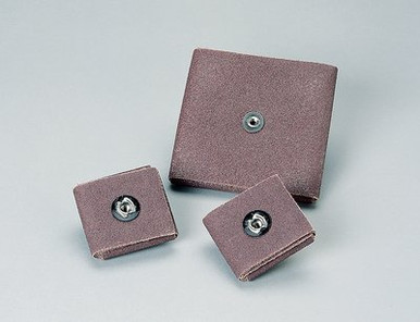 Standard Abrasives Zirconia Square Pad 727465, 3 in x 3 in x 3/8 in,
1/4-20, 80, 100 ea/Case