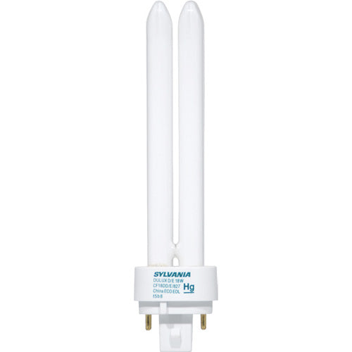 Sylvania 20457 CF26DD/E/21W/SS/830/ECO - 21W CFL - G24q-3 Base - 3000K - 10ct