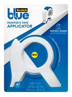 ScotchBlue Tape Applicator TA3-SB, 1.41 in x 20 yd (36 mm x 18.2 m) 26224