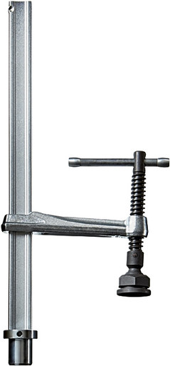 Welding Table Clamp, 12 X 4.75, T-Bar, Heavy Duty MorPad, for 28 mm Matrix Tables