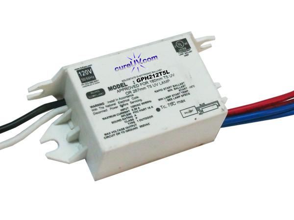 UV Ballast for GPH118 T5 Ultraviolet UV lamp 4pin Base 4" Long 4P/SE 8